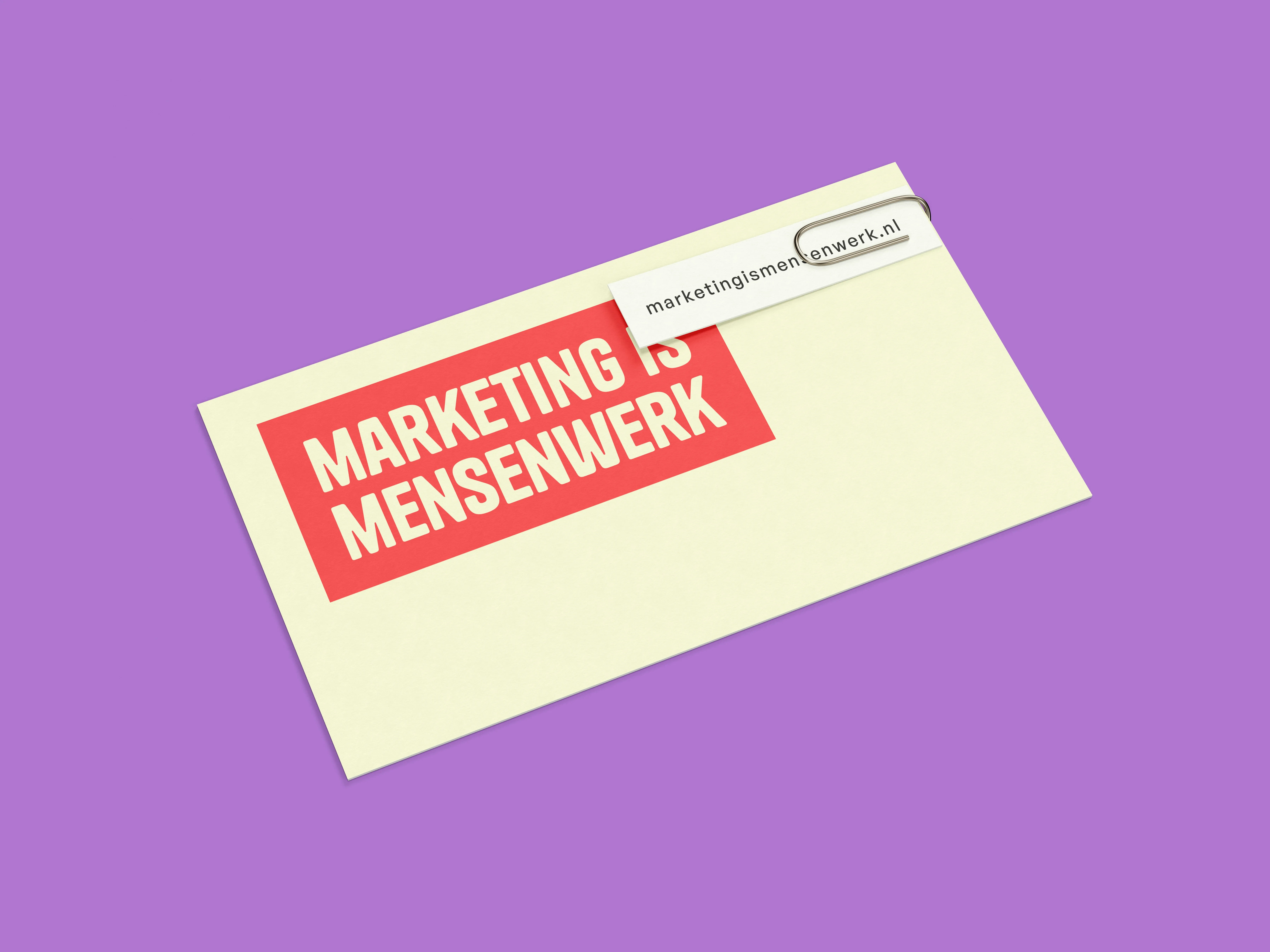 Marketing is mensenwerk